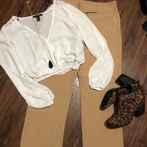 Top & Tan bottoms {Bootie not included}